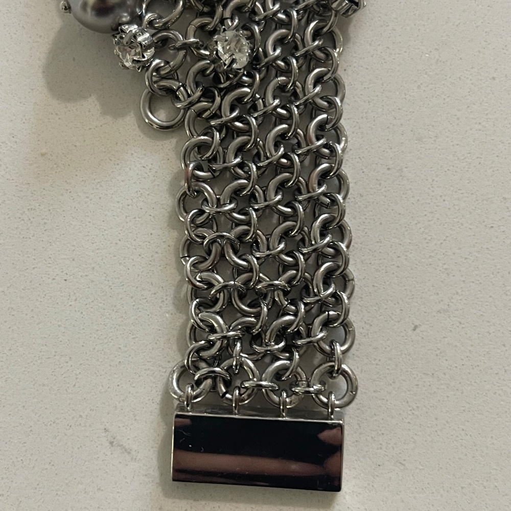 Chunky Heavyweight Small Loop Chain Necklace - image 6